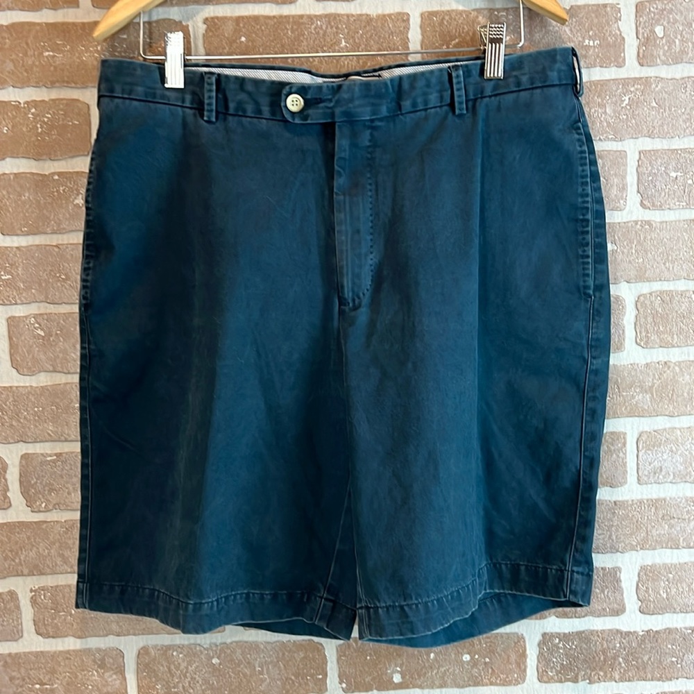 Peter Millar Navy Flat Front Men’s Shorts
